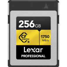 Карта пам'яті Lexar 256GB Professional CFexpress Type B Card GOLD Series (LCXEXPR256G-RNENG)