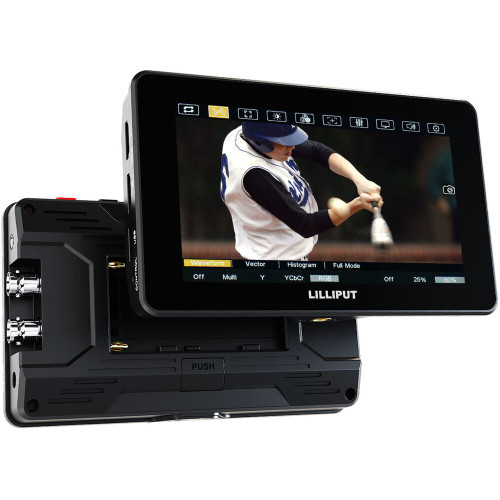 Накамерний монітор Lilliput HT5S 5.5" Ultrahigh 2000 cd/m² Brightness Touchscreen On-Camera Monitor (HT5S) | від бренду Lilliput