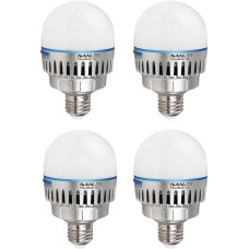 Комплект світлодіодних ламп Nanlite PavoBulb 10C Bi-Color RGBWW LED Bulb 4-Light Kit (PB10C4KIT) Комплект світлодіодних ламп Nanlite PavoBulb 10C Bi-Color RGBWW LED Bulb 4-Light Kit (PB10C4KIT)