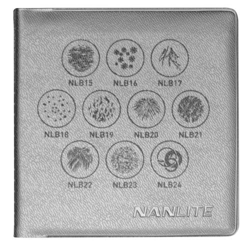 Набір гобо Nanlite M-Size Gobos for Projection Attachment (Set 2) (AS-GB-M-SET2) | Nanlite