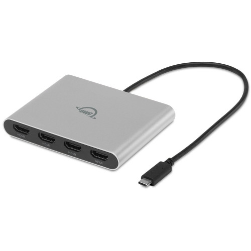 Адаптер OWC USB-C Quad HDMI 4K Display Adapter (OWCCADPDL4HDMI) | от бренда OWC