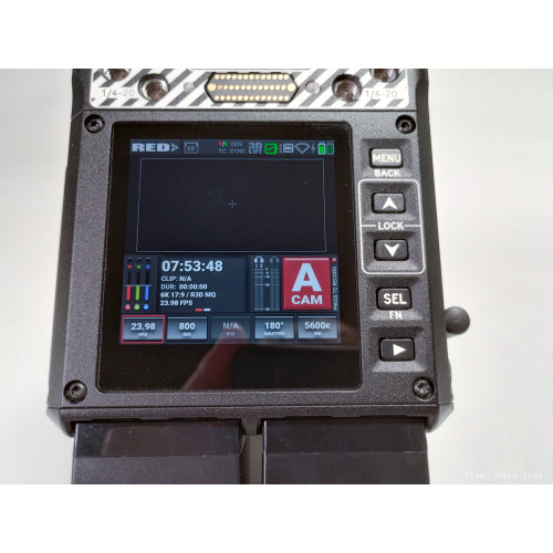 Комплект камера RED DIGITAL CINEMA KOMODO 6K Digital Cinema Camera (Canon RF) (710-0333-KIT-H) | від бренду Red