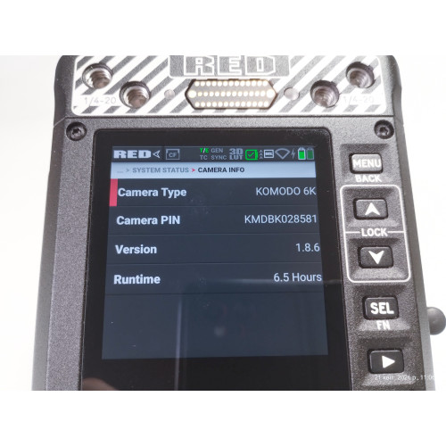 Комплект камера RED DIGITAL CINEMA KOMODO 6K Digital Cinema Camera (Canon RF) (710-0333-KIT-H) | від бренду Red