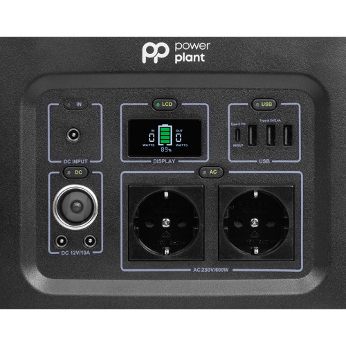 Зарядная станция PowerPlant 622Wh, 172778mAh, 600W (PB930722) | PowerPlant