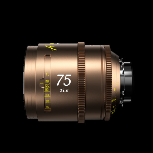 Об'єктив DZOFilm Arles Lustre 75mm Full Frame / VistaVision Prime Cine Lens (PL Mount) (DZO-APG75PLM) | Tilta
