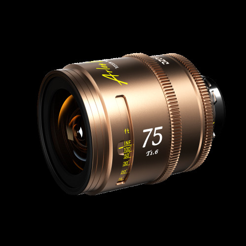 Об'єктив DZOFilm Arles Lustre 75mm Full Frame / VistaVision Prime Cine Lens (PL Mount) (DZO-APG75PLM) | Tilta