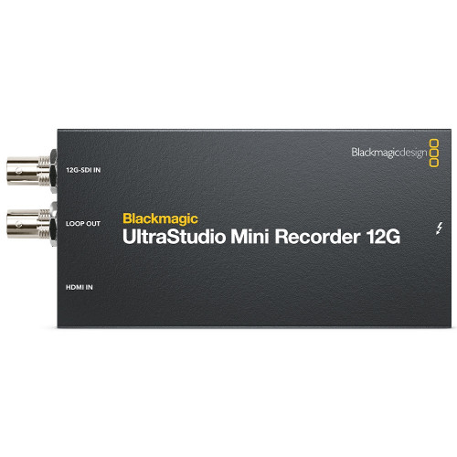 Пристрій для захоплення відео Blackmagic Design UltraStudio Mini Recorder 12G (BDLKULSDZMINREC12G) | від бренду Blackmagic