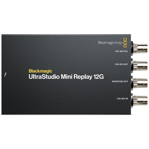 Пристрій для захоплення та відтворення відео Blackmagic Design UltraStudio Mini Replay 12G (BDLKULSDZMINREP12G) | від бренду Blackmagic