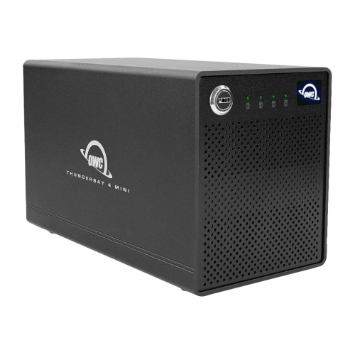 Корпус OWC ThunderBay 4 Mini Four-Bay Thunderbolt 3 RAID 5 Storage Enclosure (OWCTB3QMSR00GB) | OWC