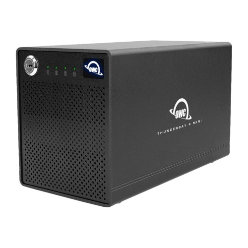 Корпус OWC ThunderBay 4 Mini Four-Bay Thunderbolt 3 RAID 5 Storage Enclosure (OWCTB3QMSR00GB) | OWC