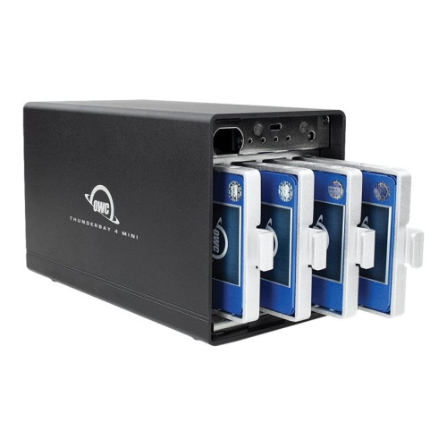 Корпус OWC ThunderBay 4 Mini Four-Bay Thunderbolt 3 RAID 5 Storage Enclosure (OWCTB3QMSR00GB) | OWC