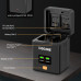 Зарядний кейс PS-LPE6 Charging Case USBC PD Fast Dual Charger for Canon LPE6/E6N/E6NH/E6P Camera Battery (PS-LPE6) | ZGCINE