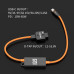 Кабель DT-PD 20' D-Tap to USB-C PD 2-Way V-Mount Charger Braided Power Delivery Cable for V-Mount Battery,Mirrorless Cameras, Phones &More (DT-PD) | ZGCINE