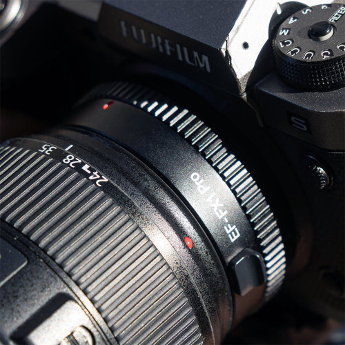 Адаптер байонета Viltrox EF-FX1 PRO Lens Mount Adapter for Canon EF or EF-S-Mount Lens to FUJIFILM X-Mount Camera (EF-FX1 PRO) | от бренда Viltrox