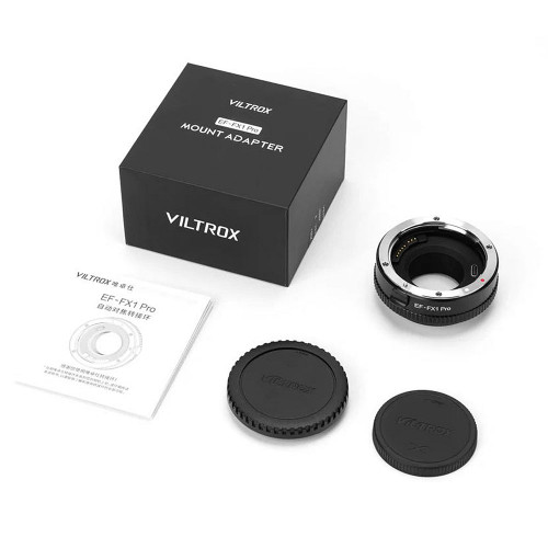 Адаптер байонета Viltrox EF-FX1 PRO Lens Mount Adapter for Canon EF or EF-S-Mount Lens to FUJIFILM X-Mount Camera (EF-FX1 PRO) | от бренда Viltrox