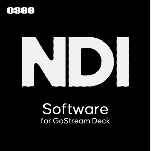 Програмне забезпечення GoStream Deck NDI|HX Software (NDI HX License Key) | від бренду OSEE
