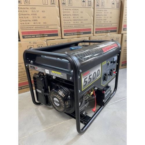 Генератор бензиновый однофазный TANTA H6500 5-5,5КВт Автозапуск (H6500) | TANTA