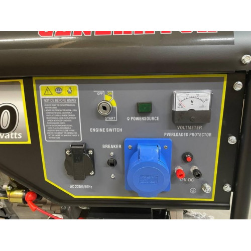 Генератор бензиновый однофазный TANTA H9500 8-8,5КВт Автозапуск (Р9500) | TANTA