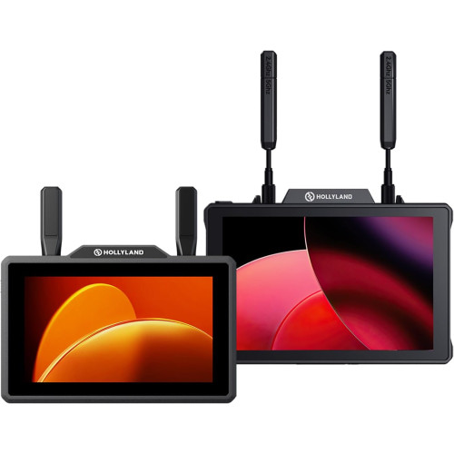 Система беспроводной передачи видео Hollyland Pyro 7 & 5 Wireless Transceiver Monitor Kit (Pyro 5 - Pyro 7) | от бренда Hollyland