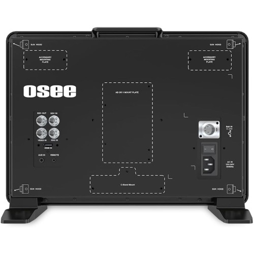 Відеомонітор OSEE Megamon 15 HDR Production Monitor with V-Mount Kit (Mega 15S KIT) | від бренду OSEE