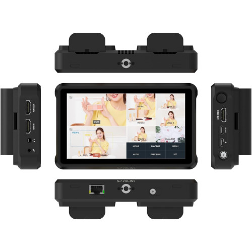 Відеокомутатор SPROLINK MC-4K Pro 5.5 Inch Touch Screen Virtual Multi-Camera Video Switcher (MC-4K PRO) | SPROLINK