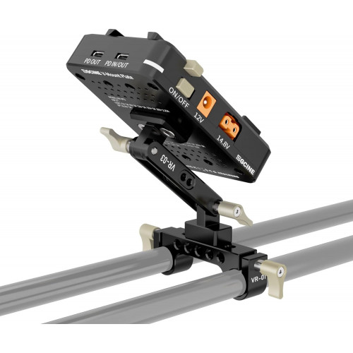 Батарейная площадка ZGCINE VM-VP2 Kit 2 V-Mount Battery Plate (15mm LWS, Articulated Arm) (VM-VP2 KIT2) | ZGCINE
