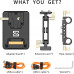 Батарейная площадка ZGCINE VM-VP2 Kit 2 V-Mount Battery Plate (15mm LWS, Articulated Arm) (VM-VP2 KIT2) | ZGCINE