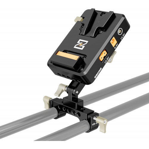 Батарейная площадка ZGCINE VM-VP2 Kit 2 V-Mount Battery Plate (15mm LWS, Articulated Arm) (VM-VP2 KIT2) | ZGCINE