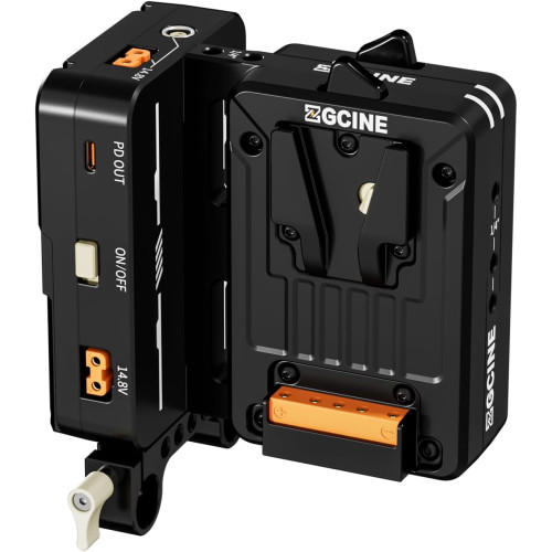 Батарейная площадка ZGCINE 2x V Mount Hot-Swap Plate USB-C Lemo DC D-TAP BP (VM-HS2) | ZGCINE