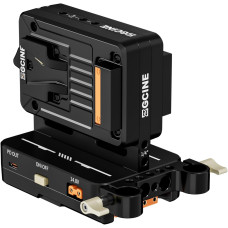 Батарейная площадка ZGCINE 2x V Mount Hot-Swap Plate USB-C Lemo DC D-TAP BP (VM-HS2)