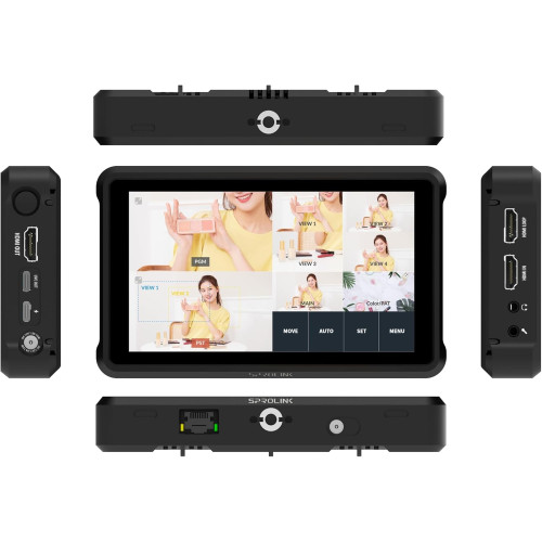 Відеокомутатор SPROLINK MC-4K Lite 5.5 Inch Touch Screen Virtual Multi-Camera Video Switcher (MC-4K LITE) | SPROLINK
