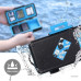 Защитный кейс LENSGO Waterproof Luggage Battery & Memory Card Hard Case (KH6 Blue) | LENSGO