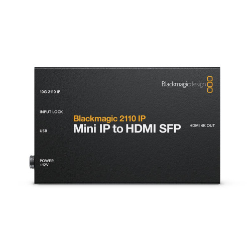 Конвертер Blackmagic 2110 IP Mini IP to HDMI SFP (CONVNVIPE/IP/HDMISFP) | от бренда Blackmagic