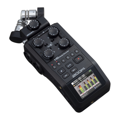Аудіорекордер Zoom H6 BLK (H6 BLK) | ZOOM