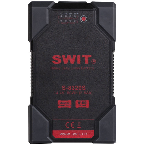 Аккумуляторна батарея SWIT 80Wh Heavy Duty Digital Li-ion Battery (S-8320S) | від бренду SWIT