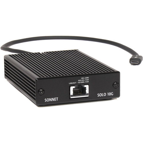 Мережевий адаптер Sonnet Solo5G USB-C to 5Gb Ethernet Adapter (SOLO5G-USBC) | Sonnet