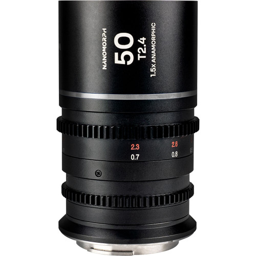 Анаморфний об'єктив Venus Optics Laowa Nanomorph 50mm T2.4 1.5x S35 Anamorphic Lens (FUJIFILM X, Silver Flare) (VE5024FXS) | LAOWA