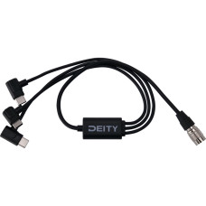 Кабель Deity Microphones SPD-HR3U 4-Pin Hirose to Triple USB-C Cable (DTS0287D64)