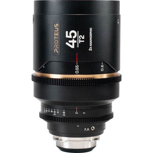 Анаморфный объектив Laowa Proteus 2X Anamorphic 45mm T2 - Amber (Meters) - PL/EF (VE4520PLEFAM) | LAOWA