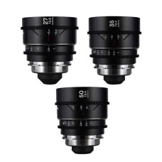 Комплект анаморфных объективов Venus Optics Laowa Nanomorph S35 Anamorphic Prime 3-Lens Bundle (ARRI PL & Canon EF, Silver Flare)(VE273550PLEFS)