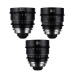 Комплект анаморфних об'єктивів Venus Optics Laowa Nanomorph S35 Anamorphic Prime 3-Lens Bundle (ARRI PL & Canon EF, Silver Flare)(VE273550PLEFS) | LAOWA