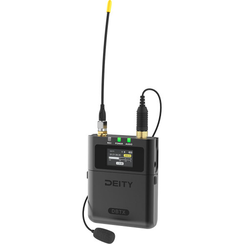Бездротовий передавач Deity Microphones Theos DBTX Digital Wireless Bodypack Transmitter with Omni Lavalier Microphone (DTU0253D57) | DEITY Microphones
