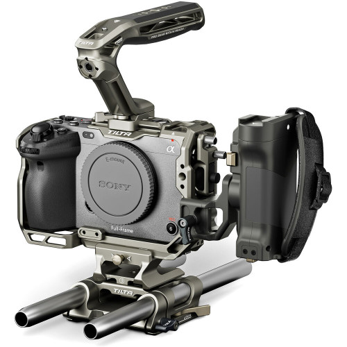 Комплект Tilta Camera Cage Pro Kit v2 for Sony FX3 & FX30 (Titanium Gray) (TA-T16-C-TG) | Tilta