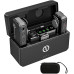 Радіосистема Hollyland LARK MAX Duo 2-Person Wireless Microphone System and Omnidirectional Lavalier Microphone Kit (2.4 GHz, Black) (LARK MAX Duo) | Hollyland