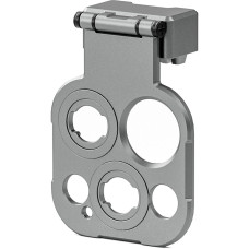 Крепление для обьектива Tilta Khronos M-Series Lens Mount for iPhone 15 Pro and Pro Max (Titanium White) (TK-IP-MLA-TW)