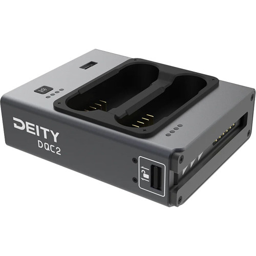 Зарядний пристрій Deity Microphones DQC2 2-Bay Smart Battery Charger (DTE0287D92) | DEITY Microphones