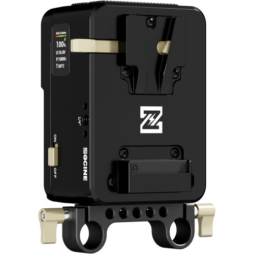 Батарейная площадка с встроенным акумулятором ZGCINE VM-HS1 Hot-Swap V-Mount Battery Plate (Black) (VM-HS1-B) | ZGCINE