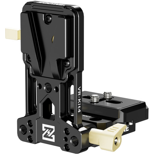 Батарейная площадка ZGCINE VR-Kit 4 Quick Release Metal V-Lock Battery Plate with Arca-Type Mount (VR-Kit 4) | ZGCINE