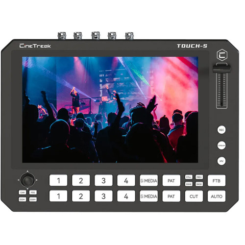 Відеомікшер CineTreak Touch-S 4-Ch HDMI/SDI UHD 4K Video Switcher with 10' Touchscreen Display (Touch-S) | CineTreak
