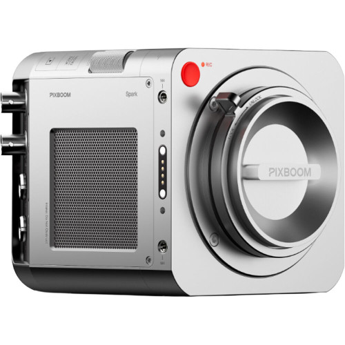 Кінокамера Pixboom Spark 4K Global-Shutter S35 Cinema Camera with 2.5TB SSD Card (Canon EF, Silver) (PXB-SPK-S-F-S) | від бренду PIXBOOM